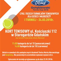 24 marca rusza Ford Gołębiewski Tennis Cup 2018!