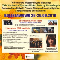 Kociewska Wystawa i Pokaz Zwierząt Hodowlanych oraz Samorządowe Dożynki Powiatu Starogardzkiego