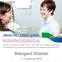 Przyjdź na bezpłatną mammografię