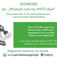 Wymyślili rym na anty-dym!